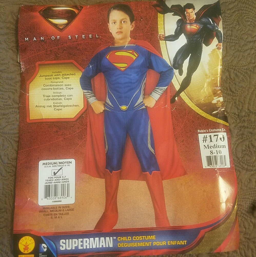 Superman child costume